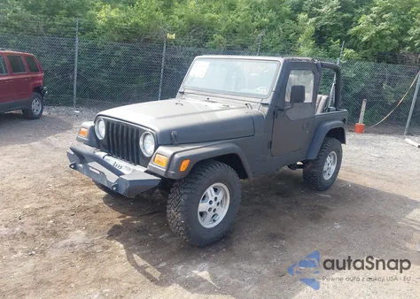 1999 Jeep Wrangler Se from USA, damaged, VIN 1J4FY29P3XP469786
